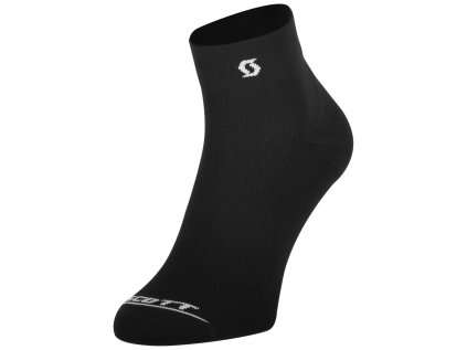 Scott Sock Performance Quarter black/white (Color Text black/white, Velikost 36-38, filtr Scott)