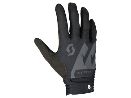 Scott Glove DH Factory LF black/light grey (Color Text black/light grey, Velikost XL)