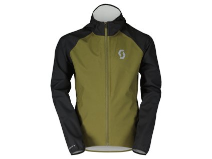 Scott Jacket Jr WP fir green/black (Color Text fir green/black, Velikost 140)