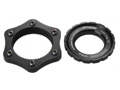 Adaptér Reverse kotouče diskové brzdy centerlock/6-otv. Black