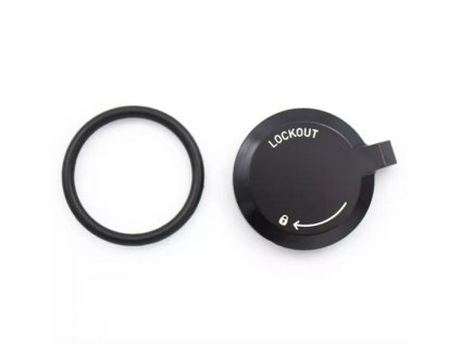 FORK COMPRESSION DAMPER KNOB KIT- CROWN RACE DAY DAMPER (INCLUDES KNOB & SCREW) - RUDY ULT