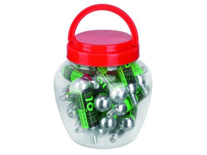 Syncros CO2 cartridge 16g thread. PAK-20 silver (Color Text silver, Velikost 1 size, filtr Syncros)