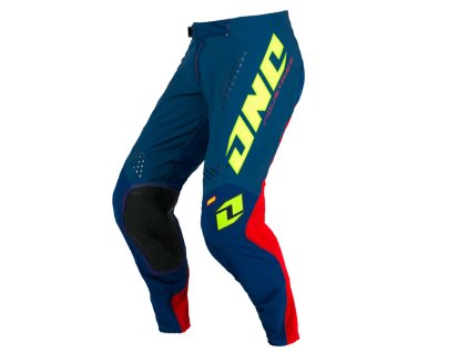 ONE INDUSTRIES X-197 dětské kalhoty NEON (velikost 22, barva modrá)