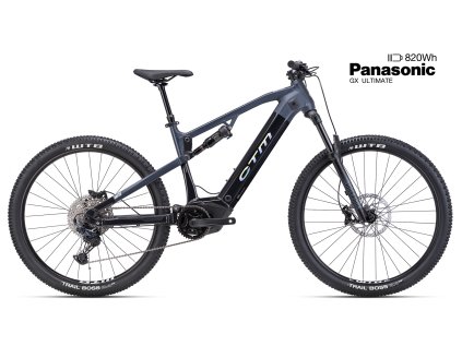 CTM AREON Xpert - matná antracitová / lesklá černá XL (21") (Velikost rámu XL (21"))