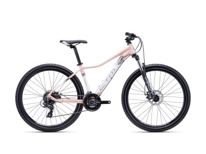 CTM CHARISMA 2.0 27,5'' - matná bledá ružová / šedá . (Velikost rámu S (14"))