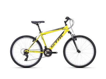 CTM AXON - limetková . (Velikost rámu S (15"))