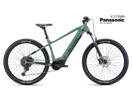 CTM WIRE - matná šedo-zelená. (Velikost rámu L (19"))