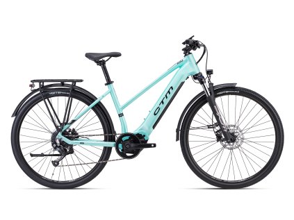 CTM SENZE Lady - matná tyrkysová perleť . (Velikost rámu L (18"))