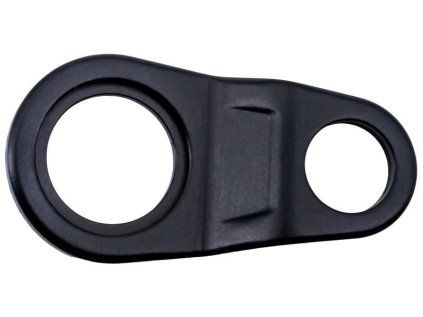 REAR DERAILLEUR OUTER PLATE HALF MOUNT BLACK - Compatible with RD S100