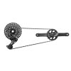 Sada SRAM X01 Eagle DUB, 175mm, 12rychl., černá