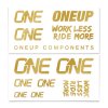 OneUp Decal kit gold