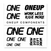 OneUp Decal kit black