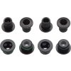 CRANK CHAINRING BOLT KIT 4X2 ALUMINUM/STEEL BLACK QTY 4