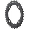 Převodník MTB 36T 104 S1 49 CHAINLINE AL5 2X10 NO PIN BLAST BLACK (36/22)