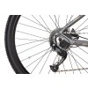 CTM RUBY 27,5" - matná šedá / stříbrná béžová. (VELIKOST KOL 27,5, VELIKOST RÁMU S ( 14"))
