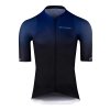 dres FORCE SMOOTH krátký rukáv, modro-černý (velikost M, barva černá, modrá)