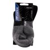 ponožky FORCE FLAKE termo, černo-šedé L-XL/42-47 (velikost L-XL, barva šedá, černá)
