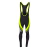 kalhoty FORCE F58 se šráky bez vložky, črn-fluo (velikost M, barva černá, fluo)
