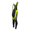kalhoty FORCE F58 se šráky bez vložky, črn-fluo (velikost M, barva černá, fluo)