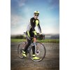 kalhoty FORCE F58 se šráky bez vložky, črn-fluo (velikost M, barva černá, fluo)