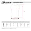 vesta FORCE WINDPRO, plná záda, černá (velikost L, barva černá)