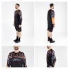 dres F RECKLESS dl. rukáv, černo-oranžový (velikost L, barva černá, oranžová)