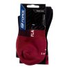 ponožky FORCE FLAKE termo, černo-bordo S-M/36-41 (velikost S-M, barva černá, červená)