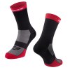 ponožky FORCE LONG PRO MAĎARSKO S-M/36-41 (velikost S-M, barva černá, červená)