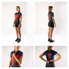 dres F ASCENT LADY kr. rukáv, modro-červený (velikost M, barva červená, modrá)