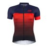 dres F ASCENT LADY kr. rukáv, modro-červený (velikost M, barva červená, modrá)