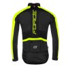 bunda FORCE X100 zimní, černo-fluo (velikost L, barva černá, fluo)