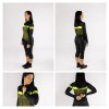 dres FORCE SPRAY LADY dlouhý rukáv, army-fluo (velikost L, barva zelená, fluo)