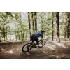 dres FORCE MTB MOUNT krátký rukáv, tm. modrý (velikost 3XL, barva modrá)
