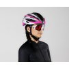 přilba FORCE ROAD, černo-růžovo-bílá L - XL (velikost L-XL, barva růžová, černá)