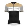 dres F ANNIVERSARY LADY kr. rukáv, černo-zlatý (velikost L, barva černá, zlatá)