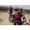 dres FORCE MTB MOUNT LADY kr. rukáv, fialový (velikost L, barva fialová)