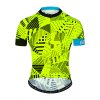 dres FORCE SHARD krátký rukáv, fluo (velikost M, barva fluo)