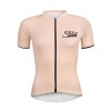 dres FORCE CHARM LADY kr. rukáv, nude (velikost L, barva hnědá)