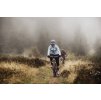 kalhoty 3/4 F BRIGHT se šráky a vložkou, černé (velikost L, barva černá)