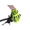 rukavice F MTB SPID letní bez zapínání, fluo (velikost L, barva fluo)
