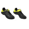 tretry FORCE MTB GO2, černo-fluo (velikost 38, barva černá, fluo)