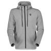 Scott Hoody M's Tech Zip grey melange (Color Text grey melange, Velikost M)