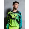 ONE INDUSTRIES X-297 dres TIGER (velikost S, barva neonová)