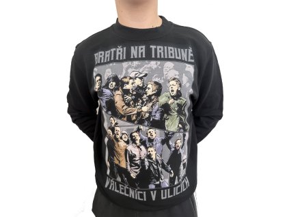 Mikina bez kapuce Bratři & Válečníci