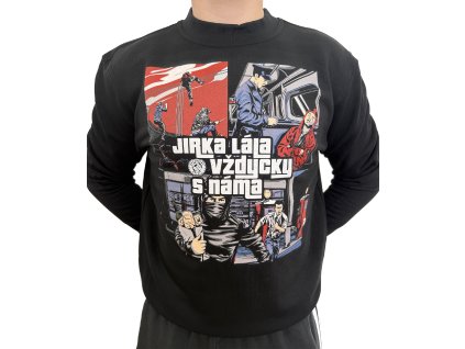 Mikina bez kapuce Jirka Lála