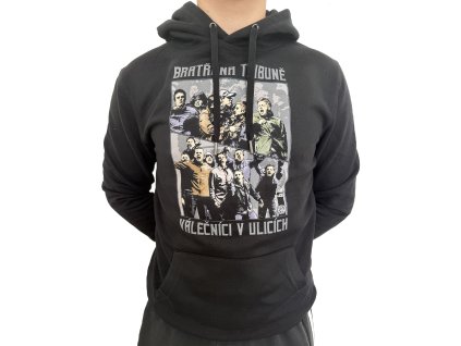 Mikina s kapucí Bratři & Válečníci