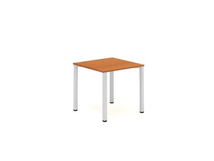 psaci stul alfa 200 na kovovych nohach 80x80cm tresen seda
