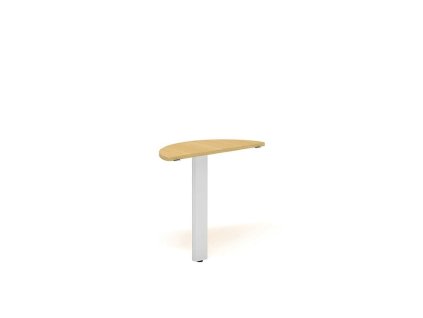 Jednací prvek ALFA 305 včetně nohy pro stůl široký 80 cm 1