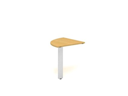 Propojovací prvek ALFA 200 včetně nohy pro stoly široké 80cm