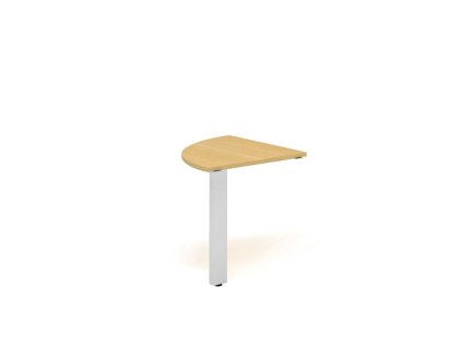 Propojovací prvek ALFA 305 včetně nohy pro stoly široké 80 cm